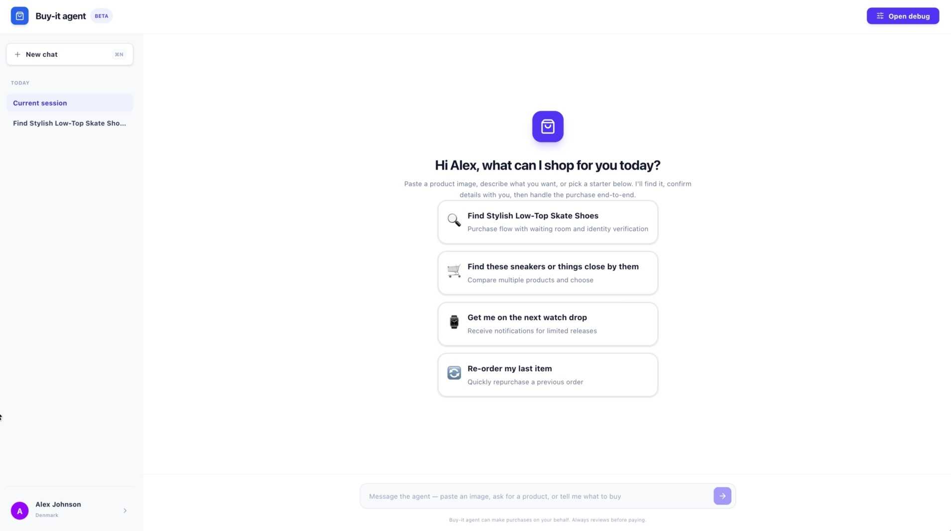 AI agent chatbot