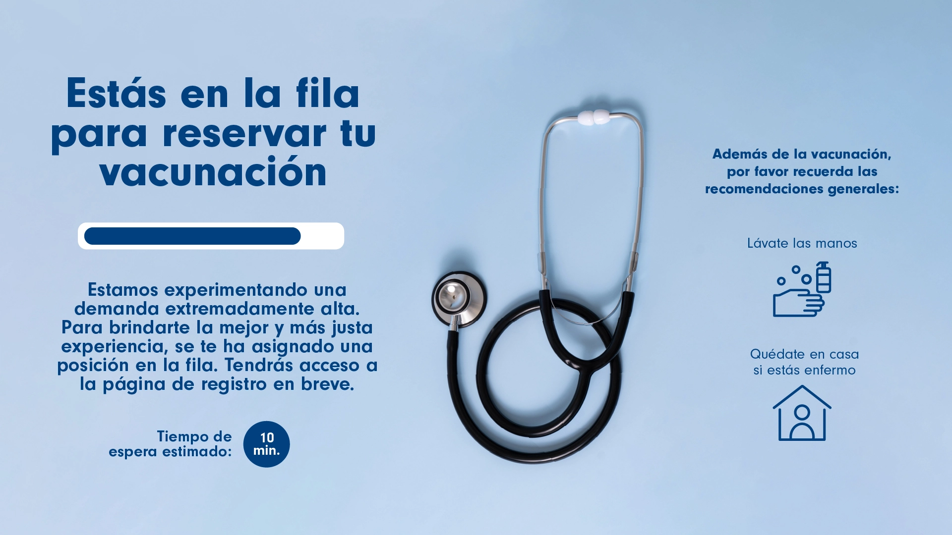 vaccinations waiting room