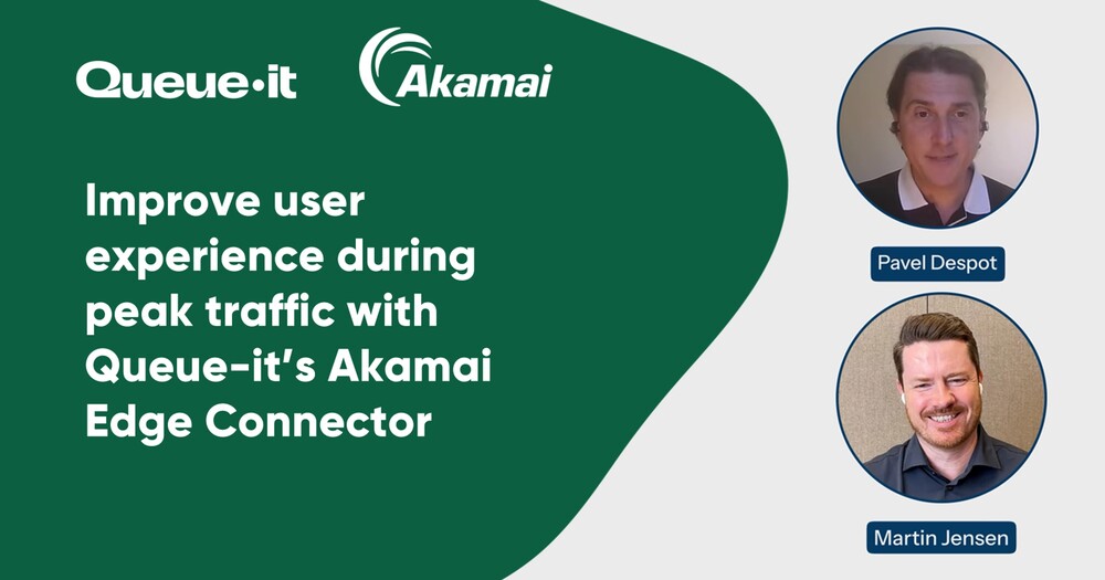 Akamai virtual waiting room Queue-it thumbnail