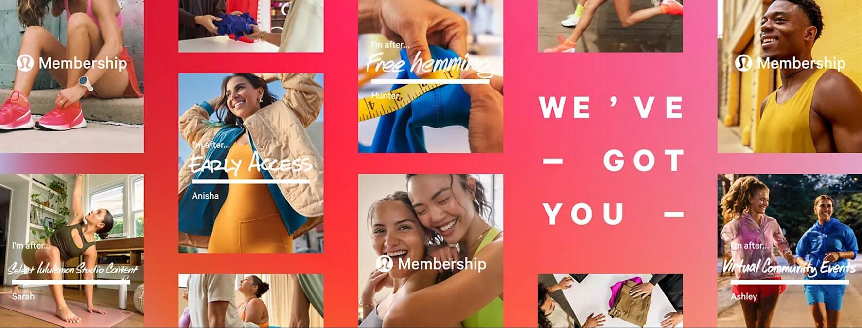 lululemon membership sign-up promo