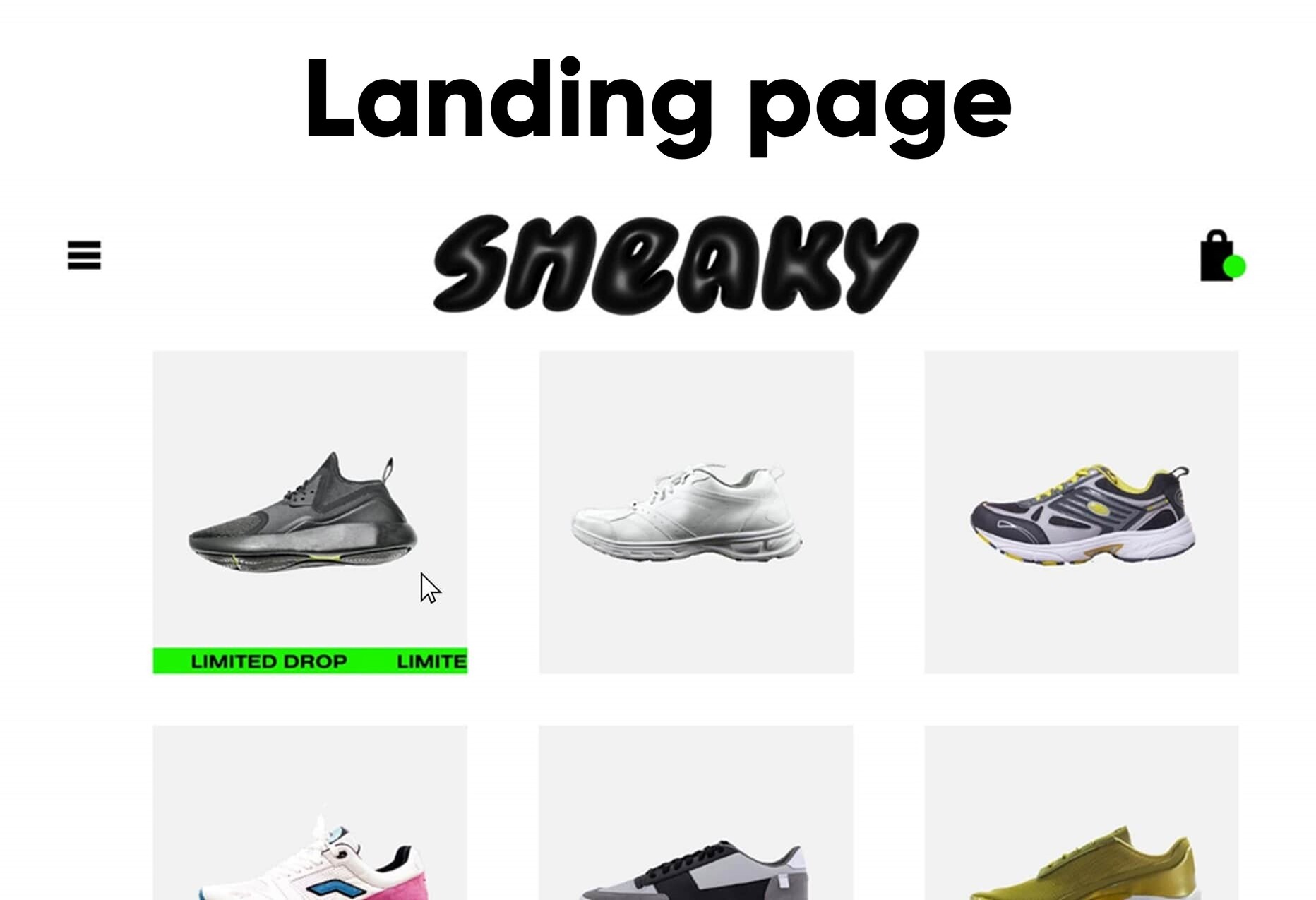 Landing page