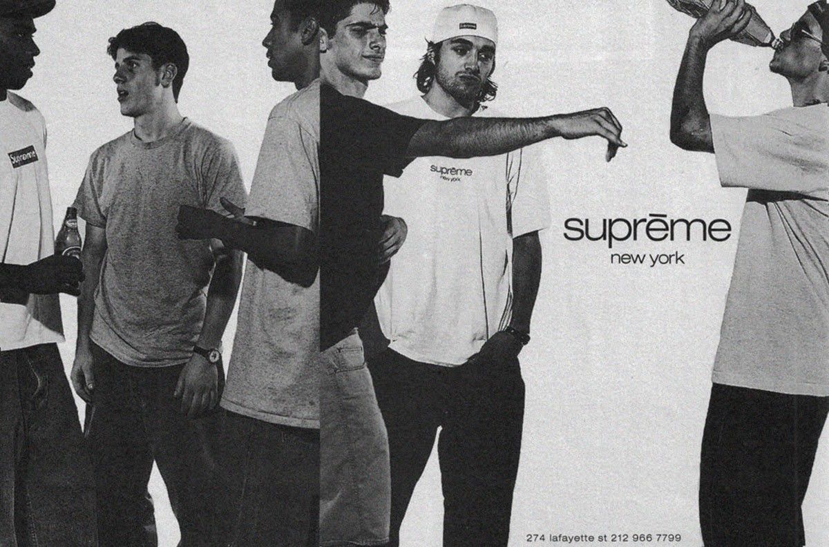 Photo of original Supreme store from 90s